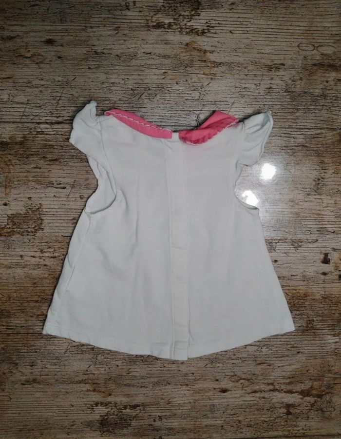 Joli t-shirt manches courtes été fille 3 mois - photo numéro 3
