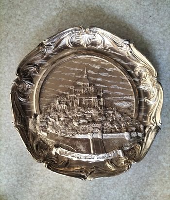 Assiette mont st michel