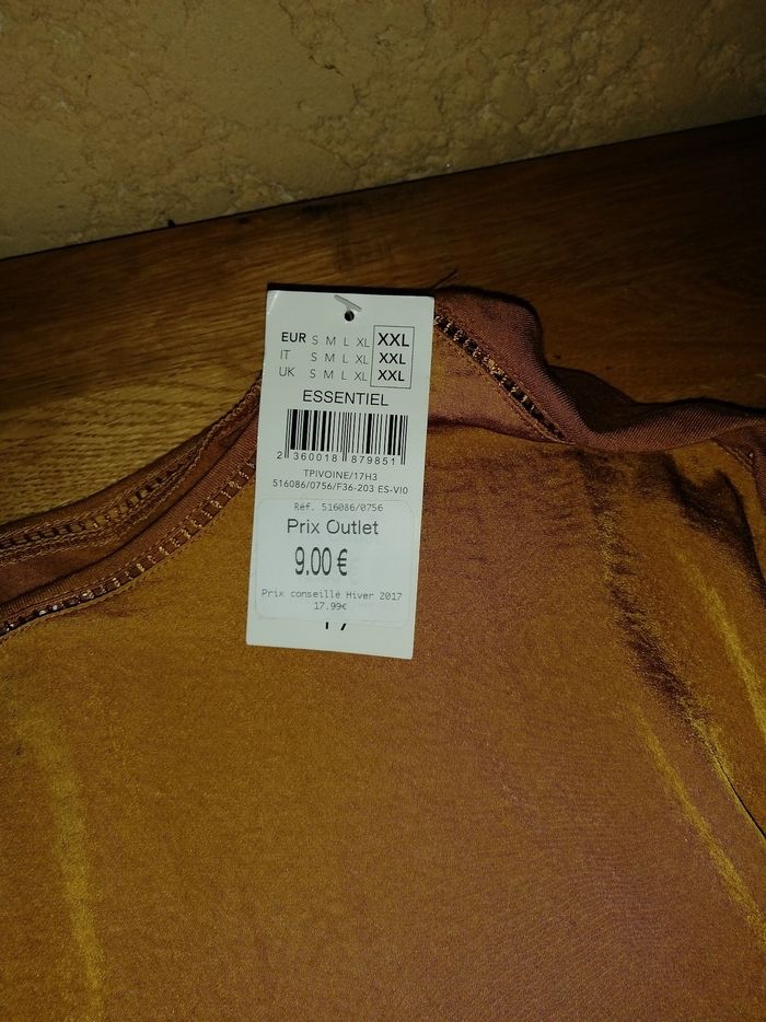 Tea shirt moutarde - photo numéro 2