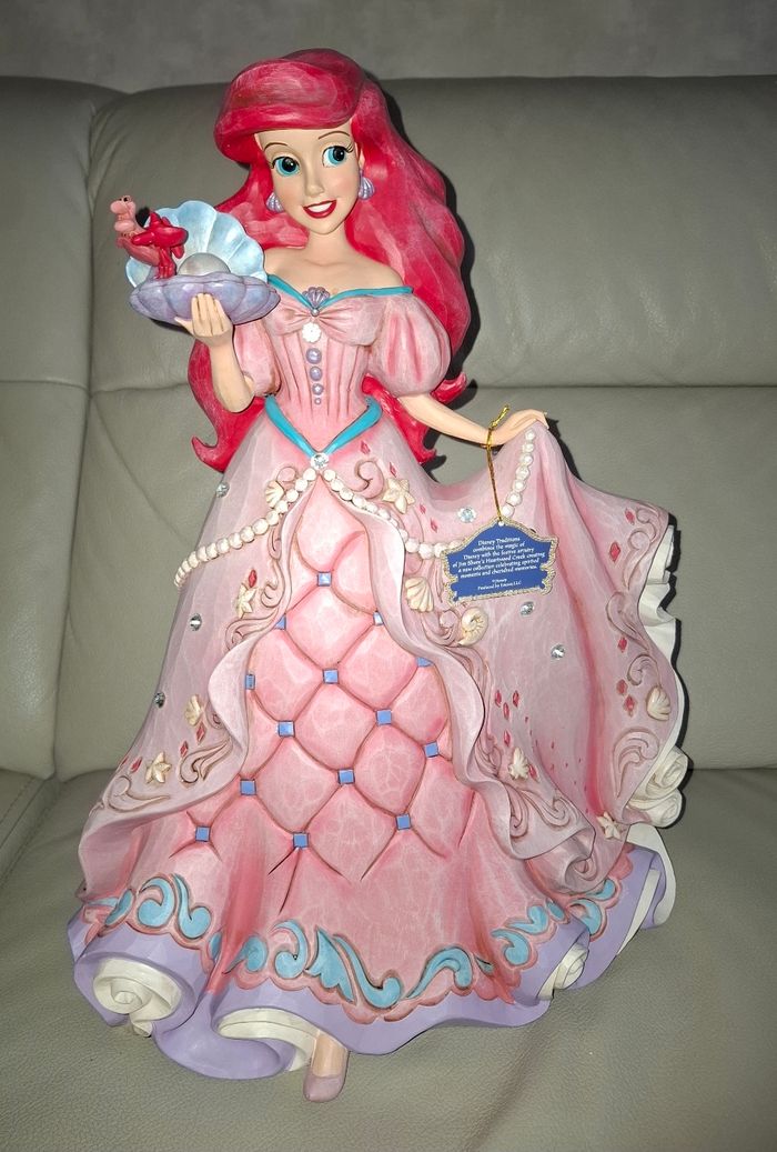 Très Grande figurine Ariel la petite sirène disney tradition - photo numéro 2