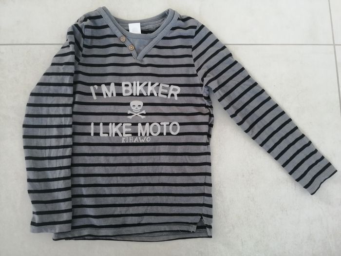 T-shirt Moto 8 ans