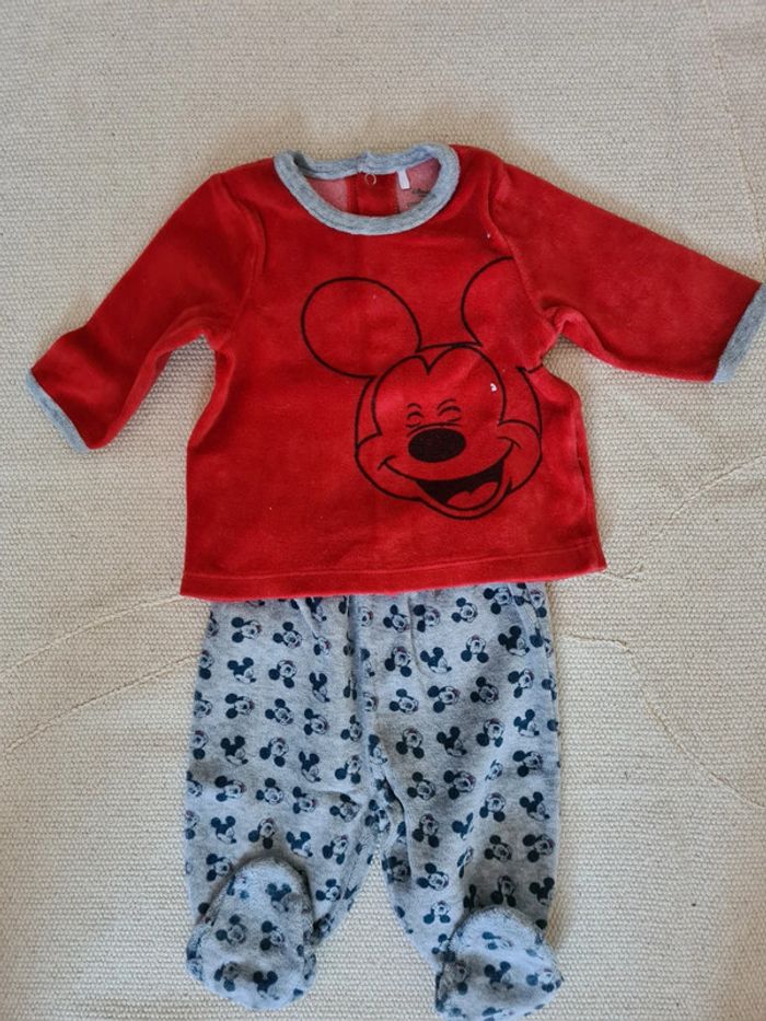 Pijama Mickey Velour