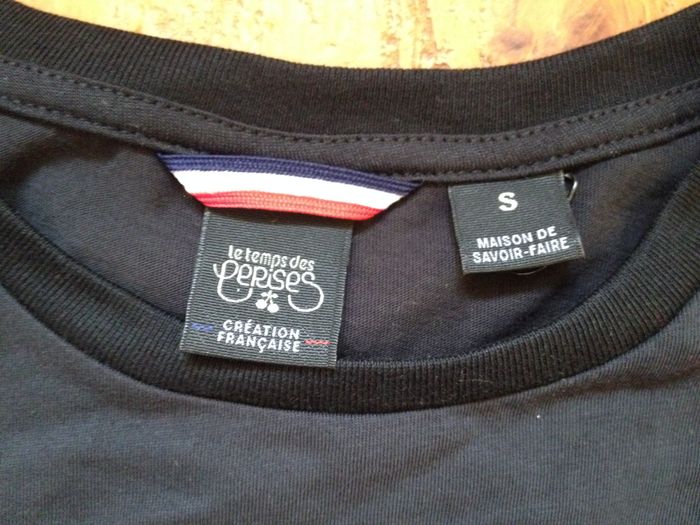 T shirt imprimé fantaisie ✧ manches courtes ✧ look masculin ✧ taille 36 ✧ le temps des cerises - photo numéro 9