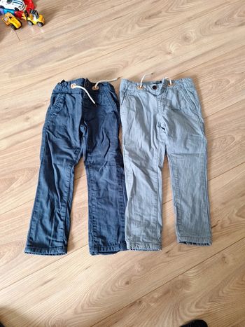Lot 2 pantalons Kiabi