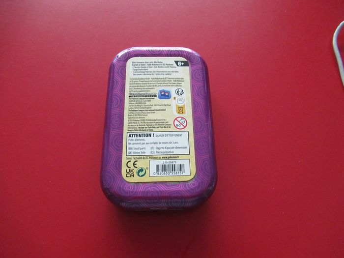 Mini tins Ecarlate et Violet Fable Nébuleuse Boîte Favianos - photo numéro 4