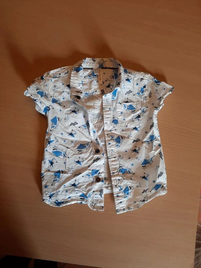 Chemise manche courte héros