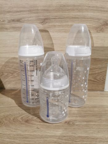 Lot de 3 biberons NUK