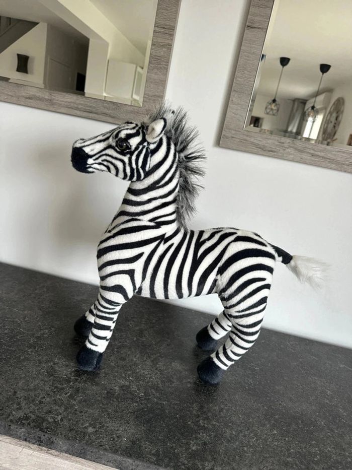 Peluche zèbre neuve - photo numéro 4