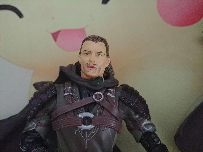 Lot figurines articule Le Seigneur des anneaux Legolas Orlando Bloom Figure 2002 - photo numéro 3
