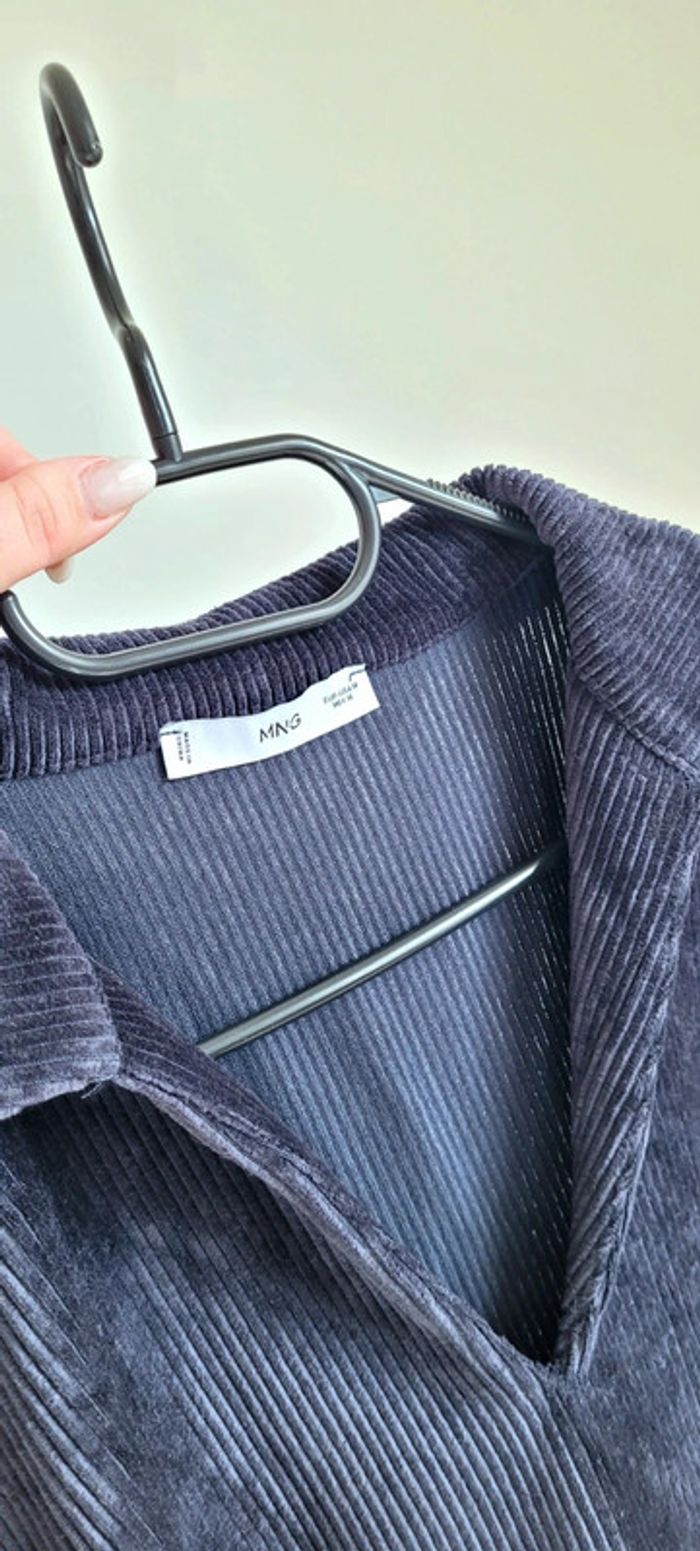 Pull noir effet velours Mango Taille M Neuf - photo numéro 2