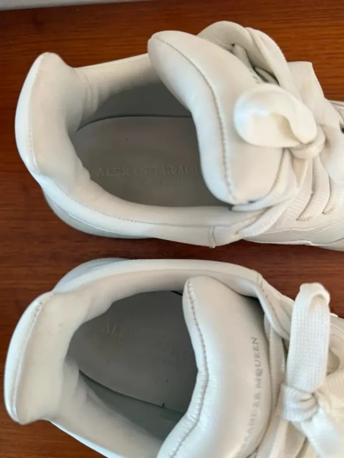 Baskets blanches Alexander McQueen - photo numéro 4