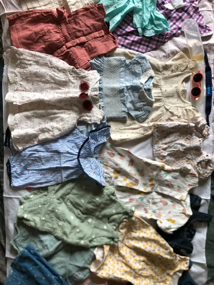 Lot robe combi été