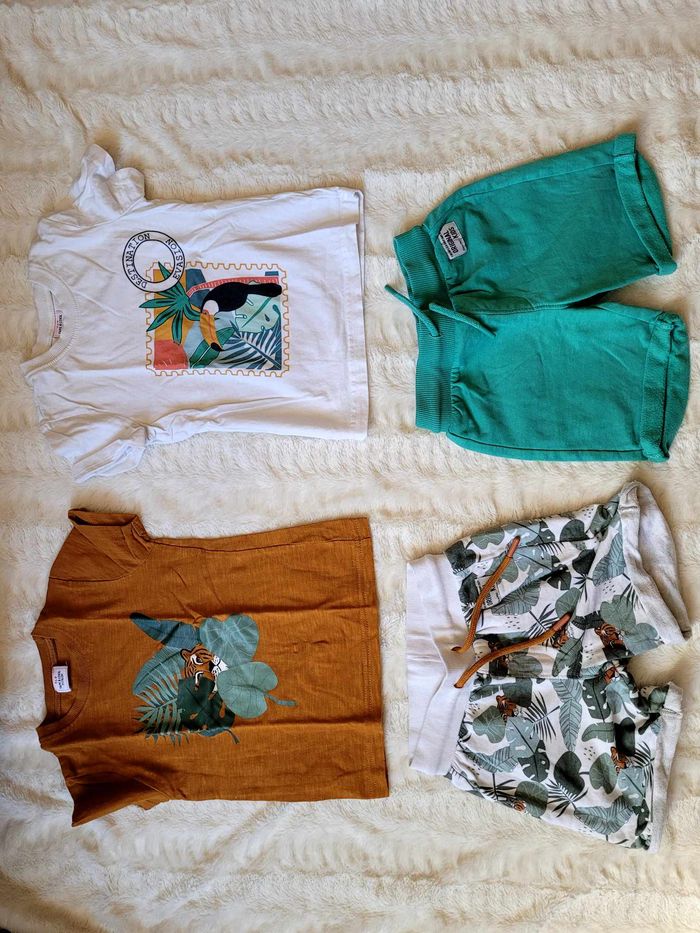 lot d'ensemble short