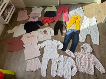 Lot habits fille 3 ans N2