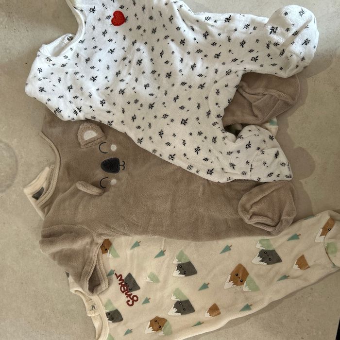Lots de 3 pyjamas