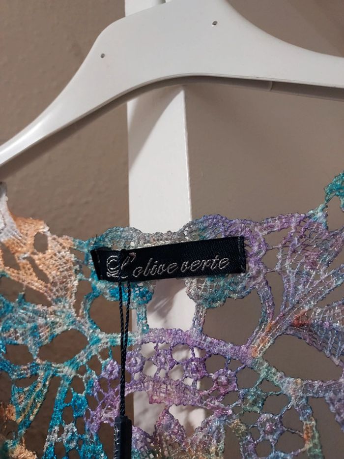 Débardeur long fluide été femme M - photo numéro 2