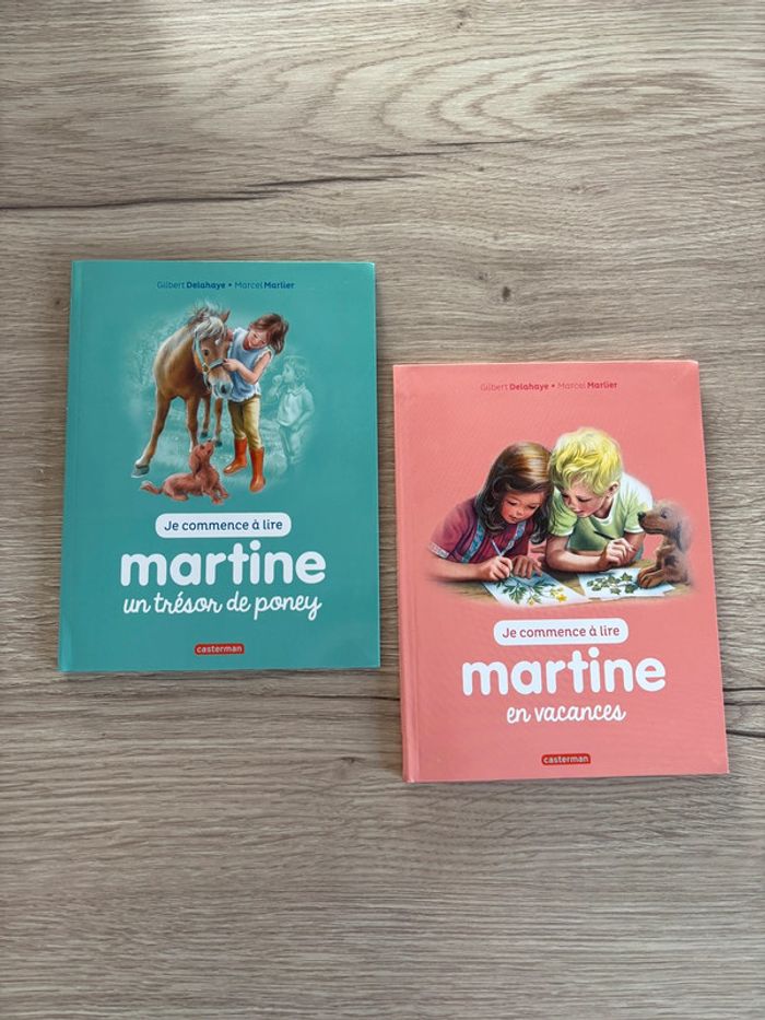 Lot livres Martine - Mes 1eres histoires