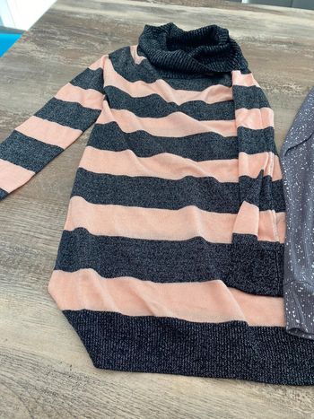 Tunique , polo col roulé fille taille 10/12 ou femme 34/36