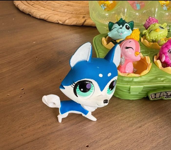 Lot hatchimals dans boîte + 3 PetShop - photo numéro 3