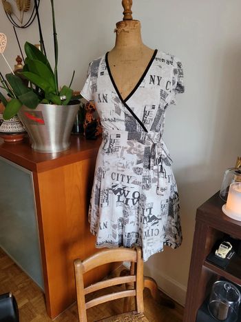 Robe vintage coton t36