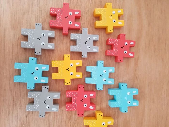 Goula Lapins à empiler, jeu en bois - photo numéro 6
