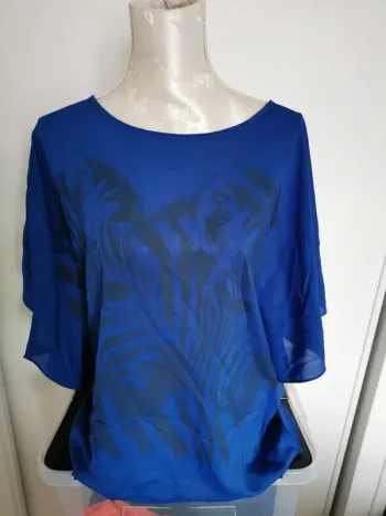 Blouse bleu