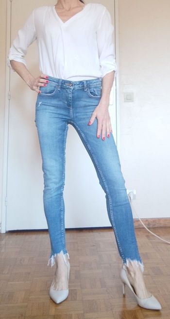 Jean skinny bleu Zara taille 36