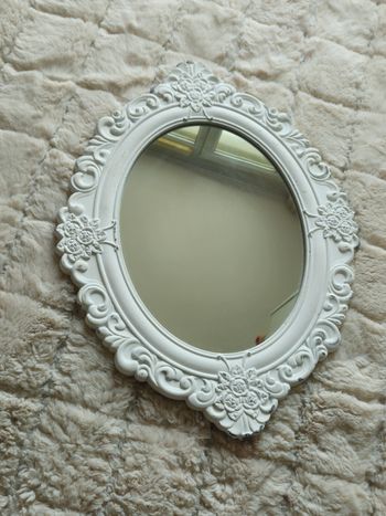 Miroir shabby moulure 