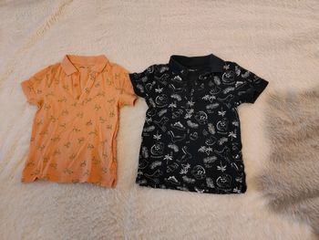 Lot de 2 polos manches courtes, garçon 3 ans