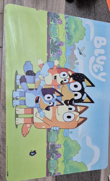 Set de table / Sous-main Bluey - Très bon état