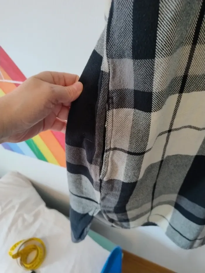 Très belle veste chemise d'hiver longue Zara - photo numéro 6