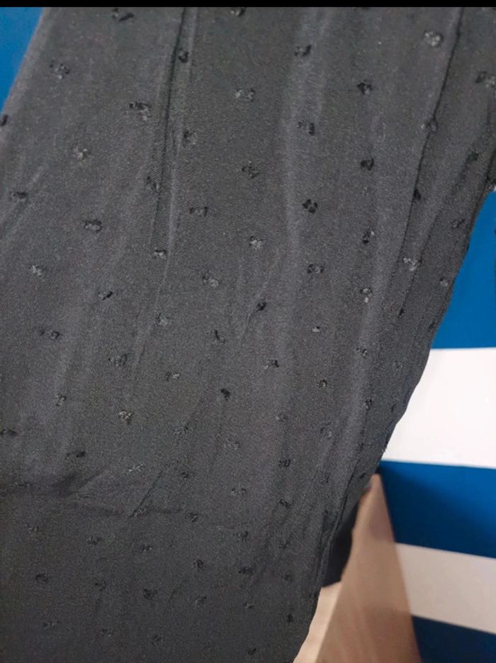 Robe manches longues noir SEN Paris neuve femme taille 40 - photo numéro 3
