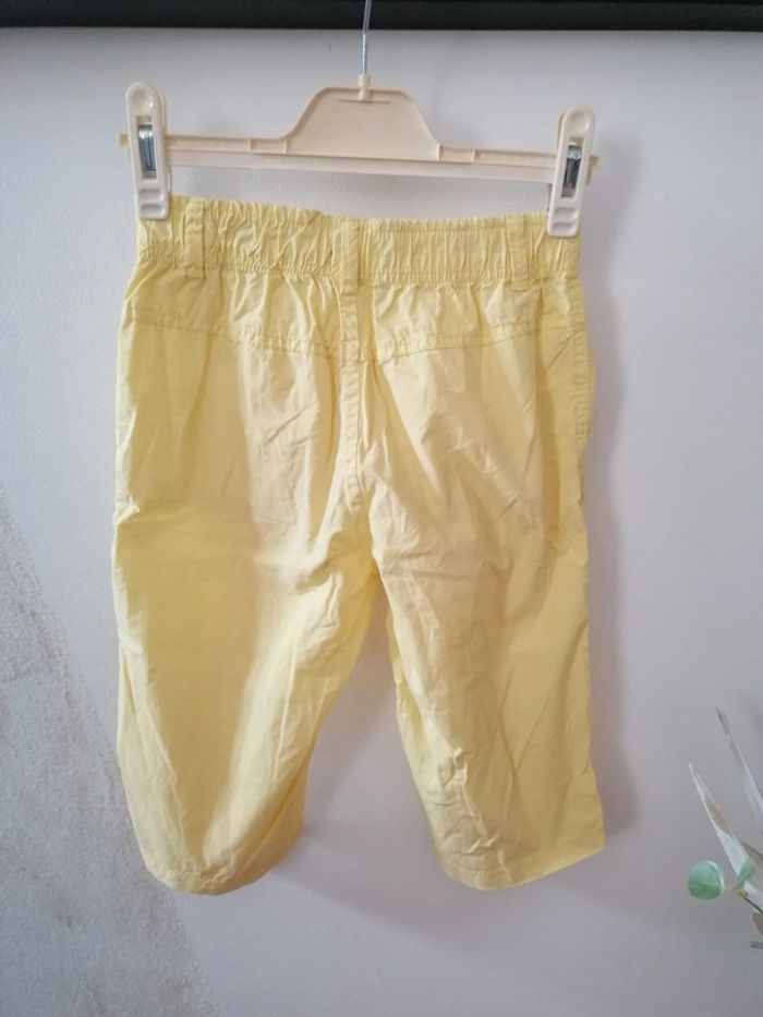 Bermudas jaune été 10ans - photo numéro 5