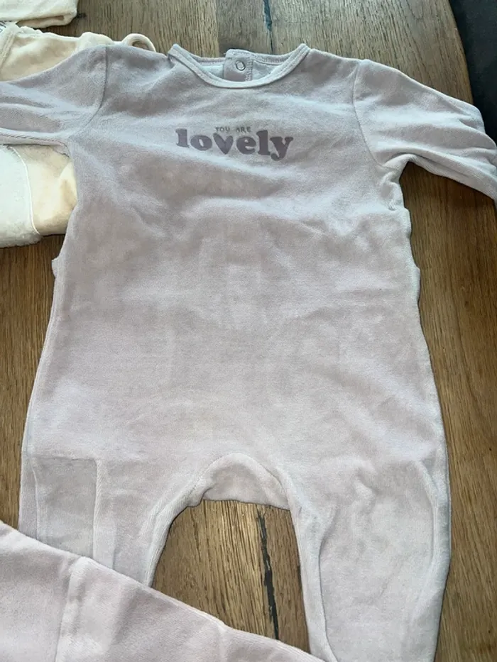 Lot pyjama 12 mois bébé fille 🍭 - photo numéro 7