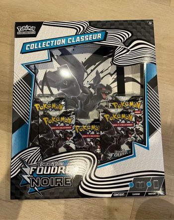 Classeur Pokémon Foudre Noir Ev10.5