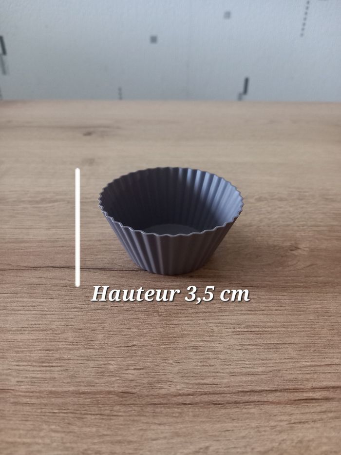 Moules cupcakes/muffins en silicone " ×6 " - photo numéro 5