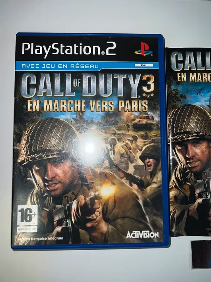 Call Of Duty 3: En marche Vers Paris - Jeu PS2 complet Version Francaise Sony - photo numéro 2