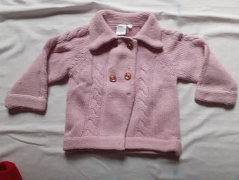 Veste rose épaisse