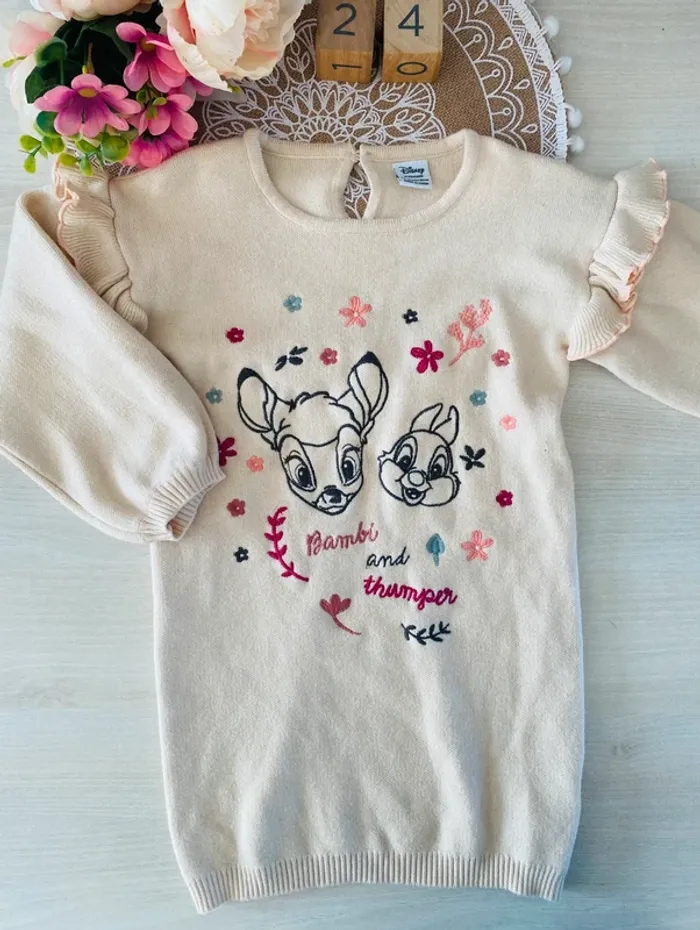 Robe pull Bambi