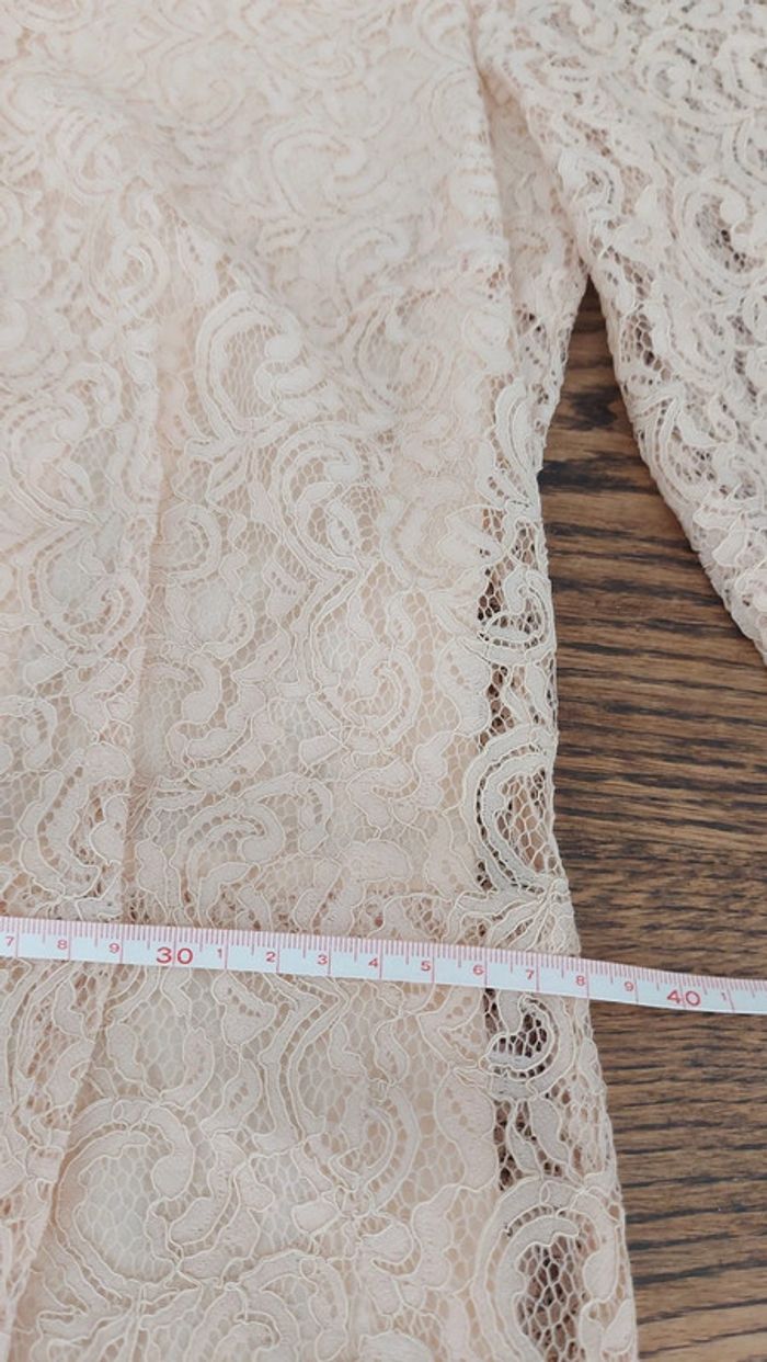 Robe chic rose pâle Just in Case taille 36 - photo numéro 16