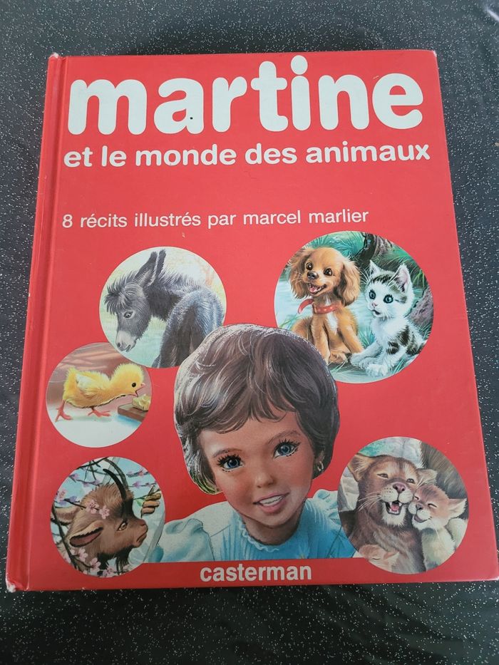 Livre Martine et le monde des animaux