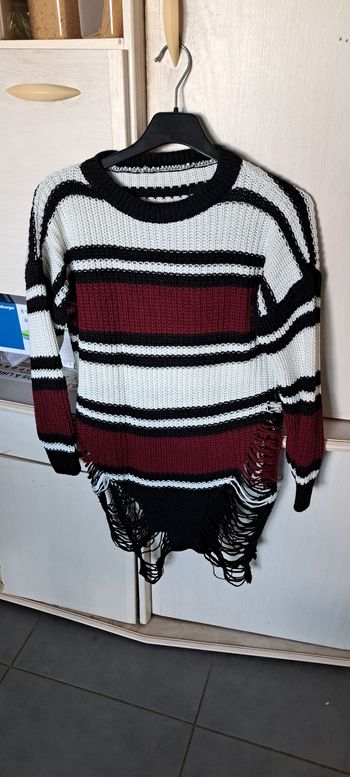 Pull femme taille s