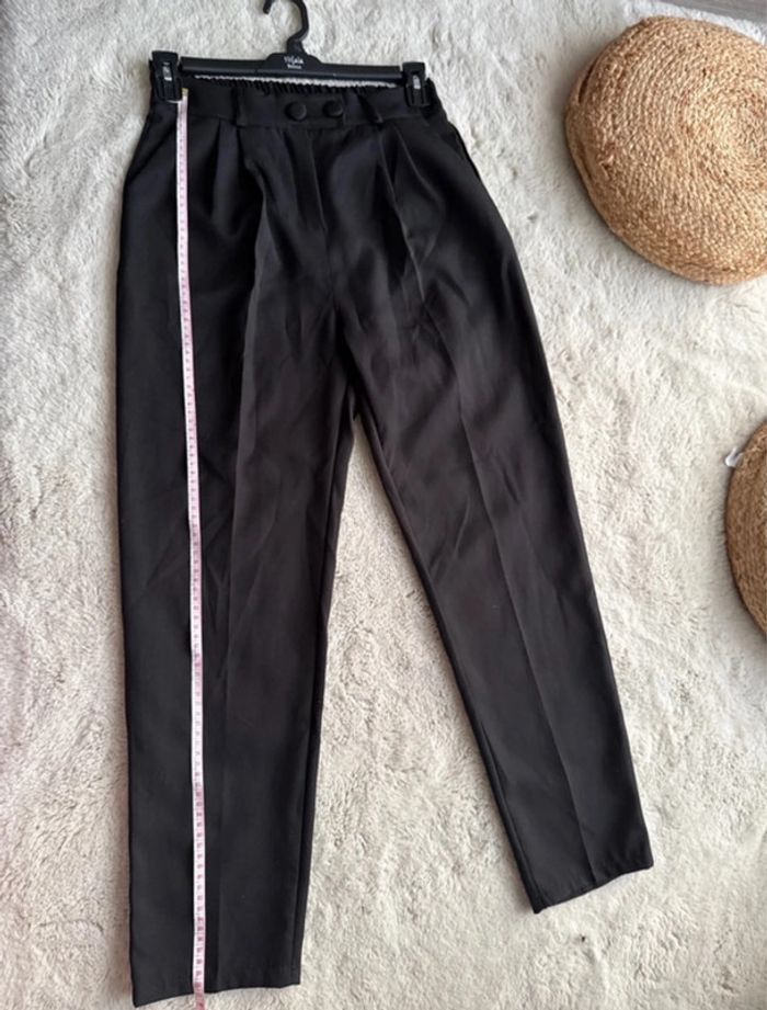 👚👖Ensemble blazer + pantalon noir femme - taille unique new collection- neuf - photo numéro 5