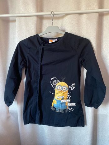 Tablier blouse d'école minions 6 ans Despicable me