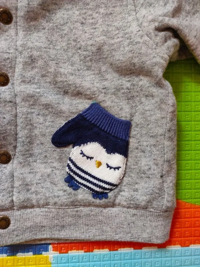 Haut + gilet Catimini 18 mois - photo numéro 3