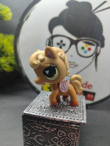 Lps01147 My Littlest Petshop Lps Pet Shop Authentic Horse Cheval Pony Poney 560