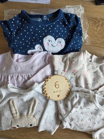 Lot 5 pyjamas chauds velours 