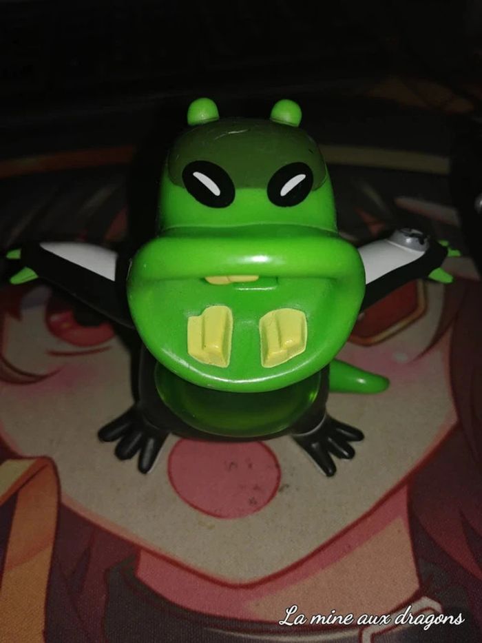 Figurine Ben 10 Green Upchuck Alien action figure rare ten dix