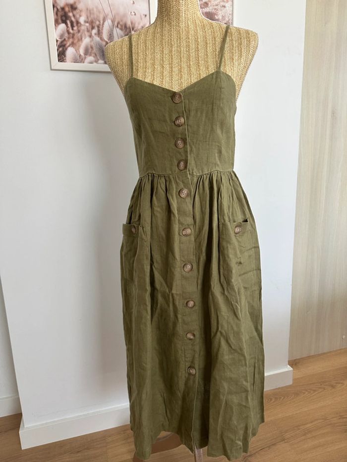Robe neuve en lin S Mango