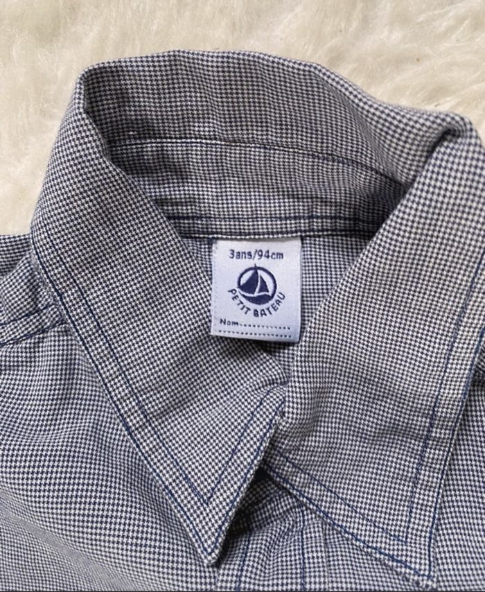 chemise garçon  petit bateau 3 ans - photo numéro 3